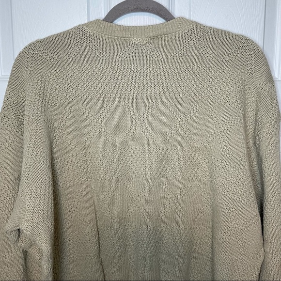 VINTAGE Parkhurst Made in Canada Crewneck Pullover grandpa Sweater cotton small - Picture 4 of 7